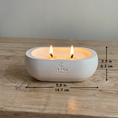 Load image into Gallery viewer, Coconut and Santal scented Soy Candle | Alma Collection