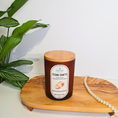 Load image into Gallery viewer, Baked Banana Bread Scented Soy Candle | Luna Collection