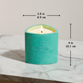 Load image into Gallery viewer, Lemon Fir scented Soy Candle | Mica Collection