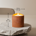Load image into Gallery viewer, Cinnamon Vanilla scented Soy Candle | Mica Collection