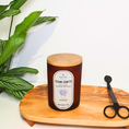 Load image into Gallery viewer, Lavender and sage Scented Soy Candle | Luna Collection