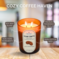 Load image into Gallery viewer, Coffee Scented Soy Candle | Luna Collection