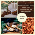 Load image into Gallery viewer, Coconut Santal scented Soy Candle | Aspen Collection