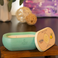 Load image into Gallery viewer, Lemon Fir Scented Soy Candle | Alma Collection