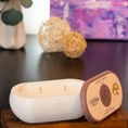Load image into Gallery viewer, Coconut and Santal scented Soy Candle | Alma Collection