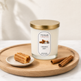 Load image into Gallery viewer, Stella Cinnamon Drift hand-poured soy candle by Texan Crafts