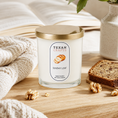 Load image into Gallery viewer, Stella Sunday Loaf hand-poured soy candle by Texan Crafts