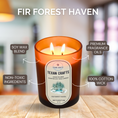 Load image into Gallery viewer, Candlelight Classics Fir Forest Haven Soy Wax Candle
