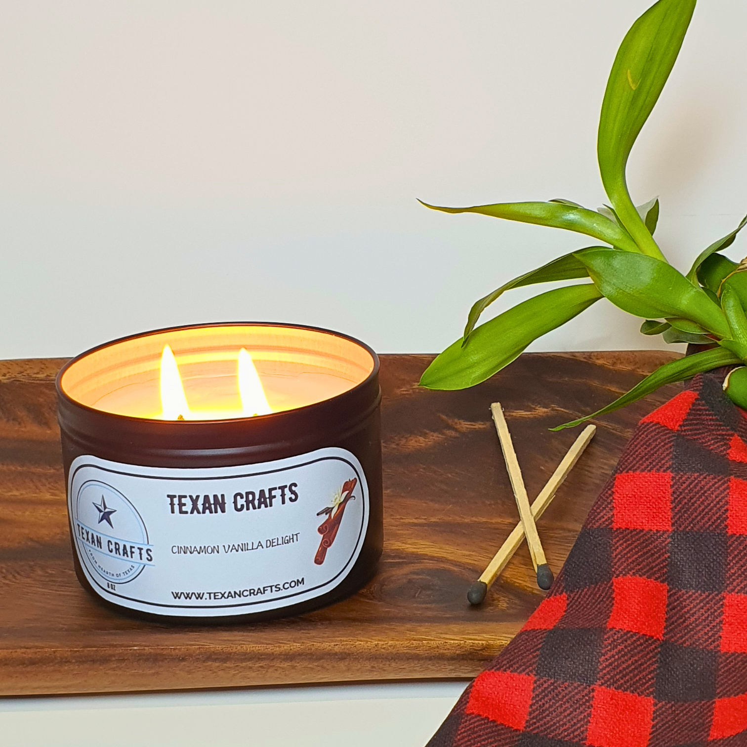 ARTin Cinnamon Vanilla Delight Soy Wax Candle