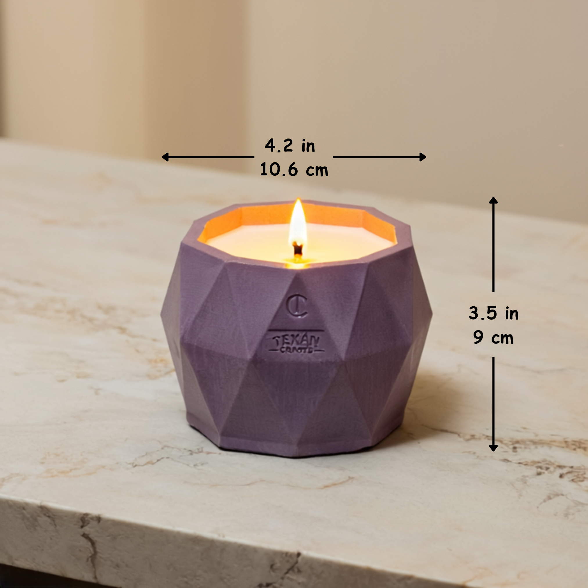 Coffee scented Soy Candle | Aspen Collection