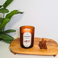 Load image into Gallery viewer, Candlelight Classics Cinnamon Vanilla Delight Soy Wax Candle
