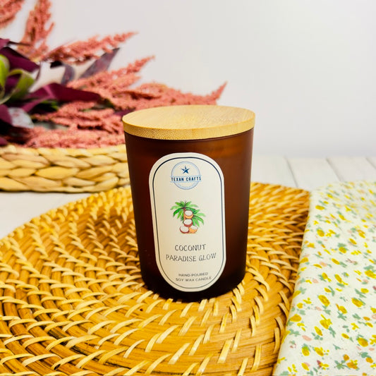 Candlelight Classics Coconut Paradise Glow Soy Wax Candle