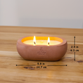 Load image into Gallery viewer, Cinnamon Vanilla scented Soy Candle | Alma Collection
