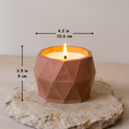 Load image into Gallery viewer, Cinnamon Vanilla scented Soy Candle | Aspen Collection

