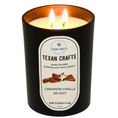 Load image into Gallery viewer, Midnight Elegance Cinnamon Vanilla Delight Soy Wax Candle
