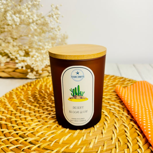 Candlelight Classics Desert Bloom Glow Soy Wax Candle