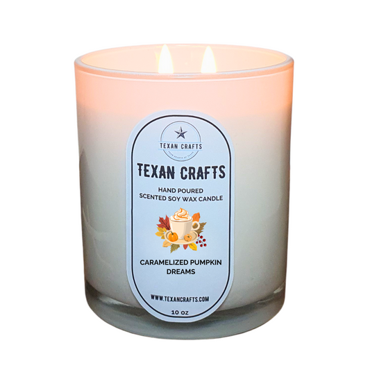 Winter Wonderland Caramelized Pumpkin Dreams Soy Wax Candle