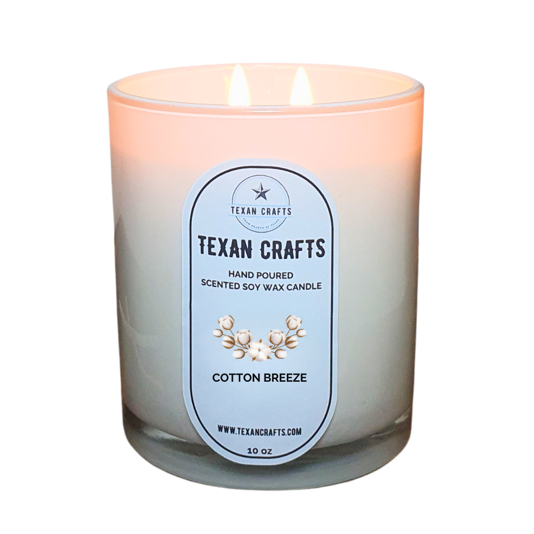 Winter Wonderland Cotton Breeze Soy Wax Candle