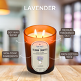 Load image into Gallery viewer, Candlelight Classics Lavender Soy Wax Candle
