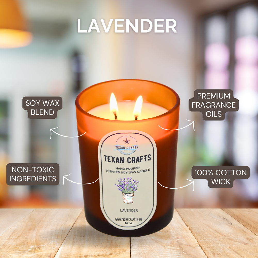 Candlelight Classics Lavender Soy Wax Candle