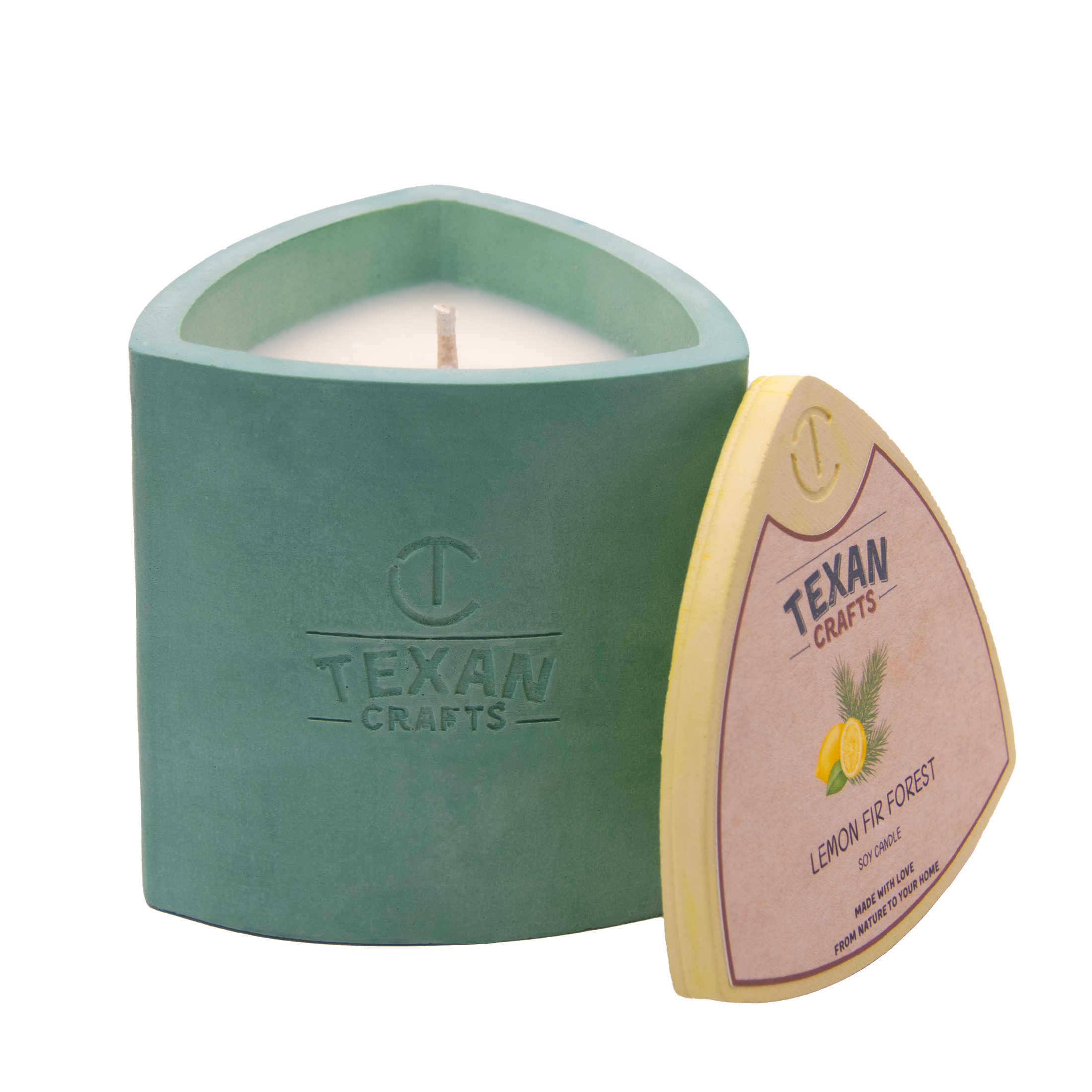 Mica collection Soy Candle | Lemon Fir Forest