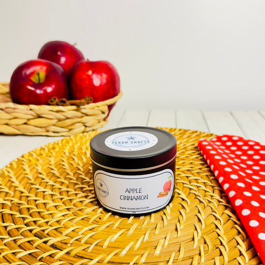 ARTin Apple Cinnamon Soy Wax Candle