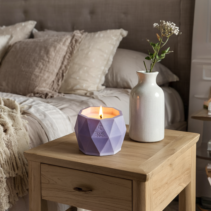 Lavender And Sage scented Soy Candle | Aspen Collection