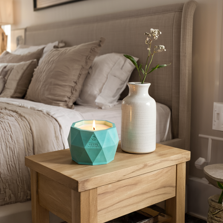 Lemon Fir scented Soy Candle | Aspen Collection