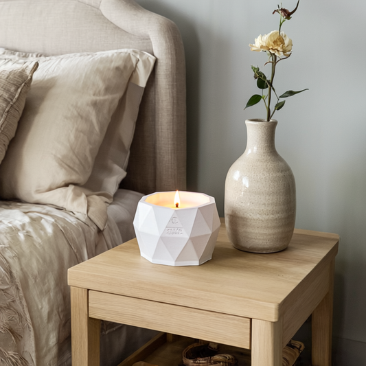 Coconut Santal scented Soy Candle | Aspen Collection