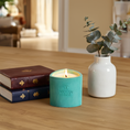 Load image into Gallery viewer, Lemon Fir scented Soy Candle | Mica Collection
