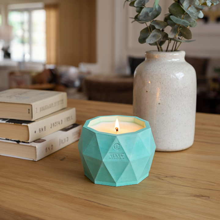 Lemon Fir scented Soy Candle | Aspen Collection