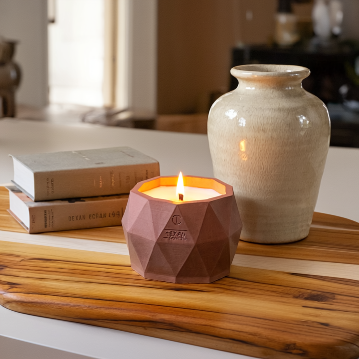 Cinnamon Vanilla scented Soy Candle | Aspen Collection