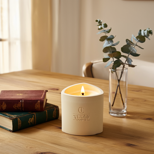 Baked Banana Bread scented Soy Candle | Mica Collection