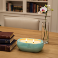 Load image into Gallery viewer, Lemon Fir Scented Soy Candle | Alma Collection
