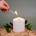 Load image into Gallery viewer, Coconut Santal scented Soy Candle | Mica Collection
