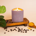 Load image into Gallery viewer, Coffee scented Soy Candle | Mica Collection
