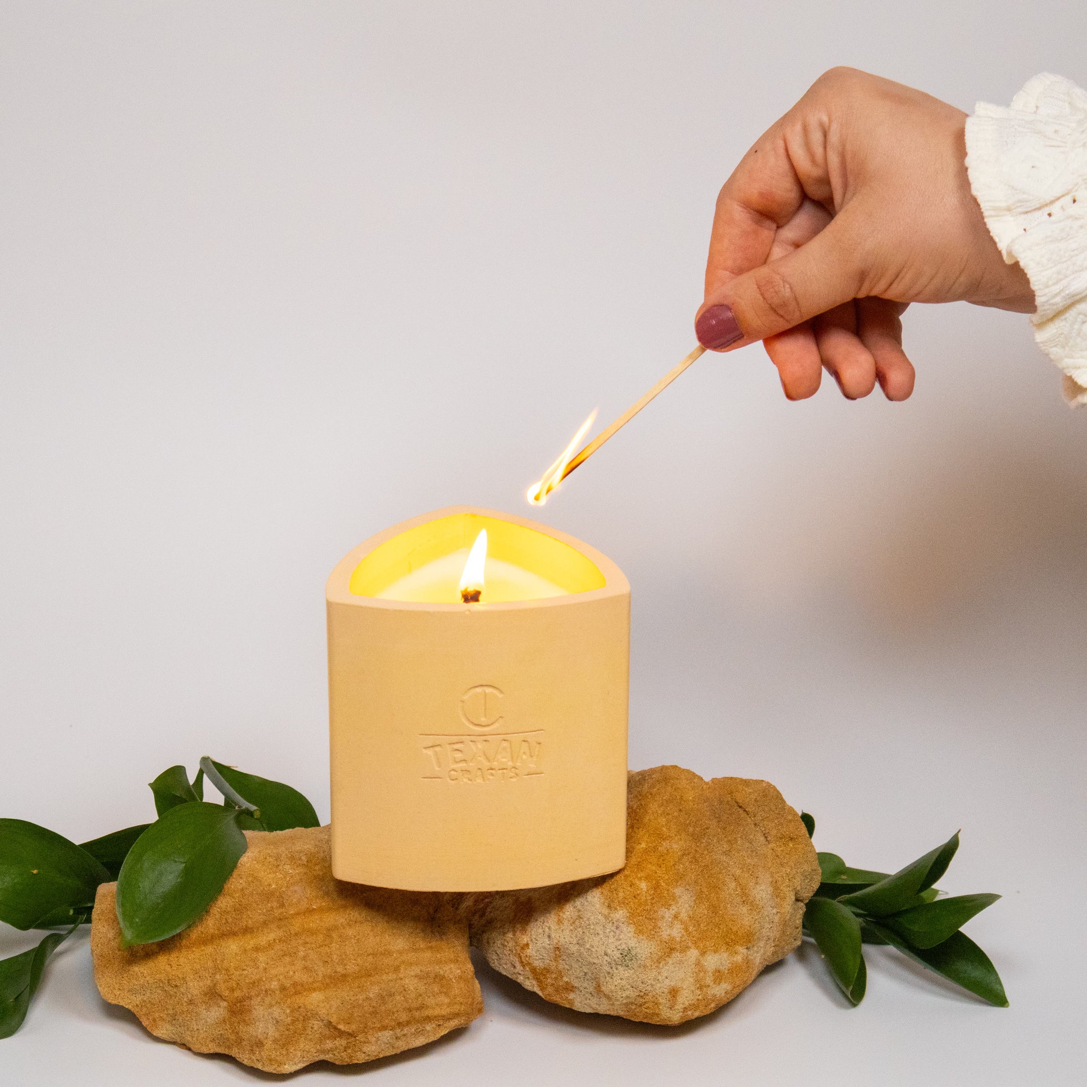 Baked Banana Bread scented Soy Candle | Mica Collection