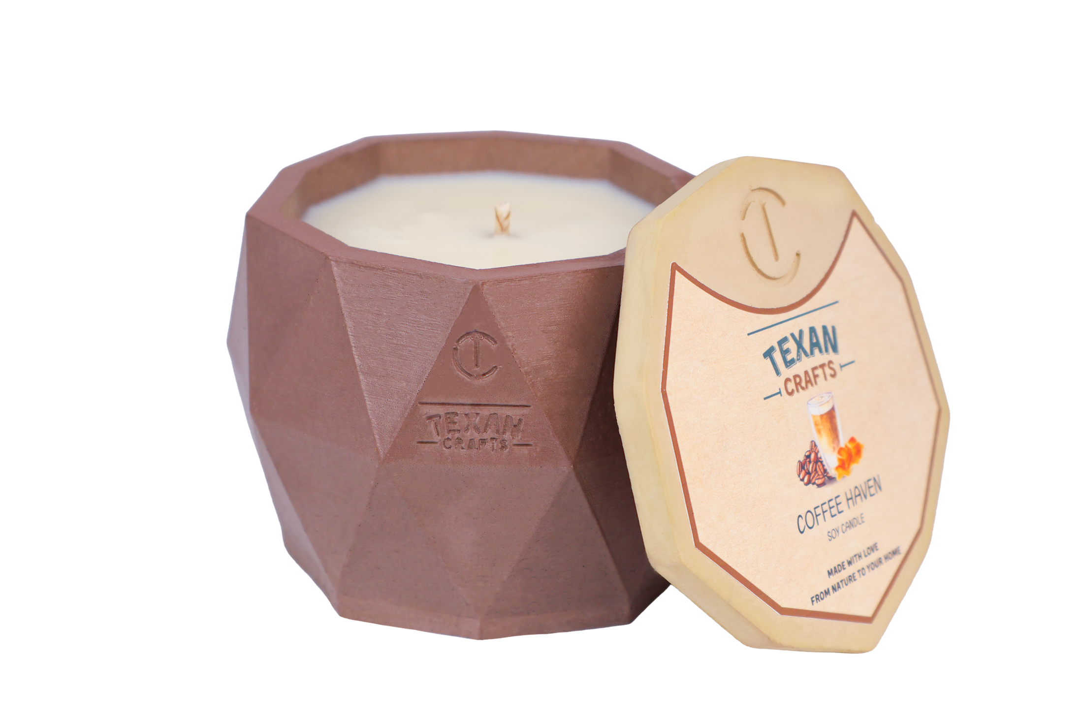 Coffee scented Soy Candle | Aspen Collection