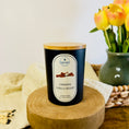 Load image into Gallery viewer, Midnight Elegance Cinnamon Vanilla Delight Soy Wax Candle
