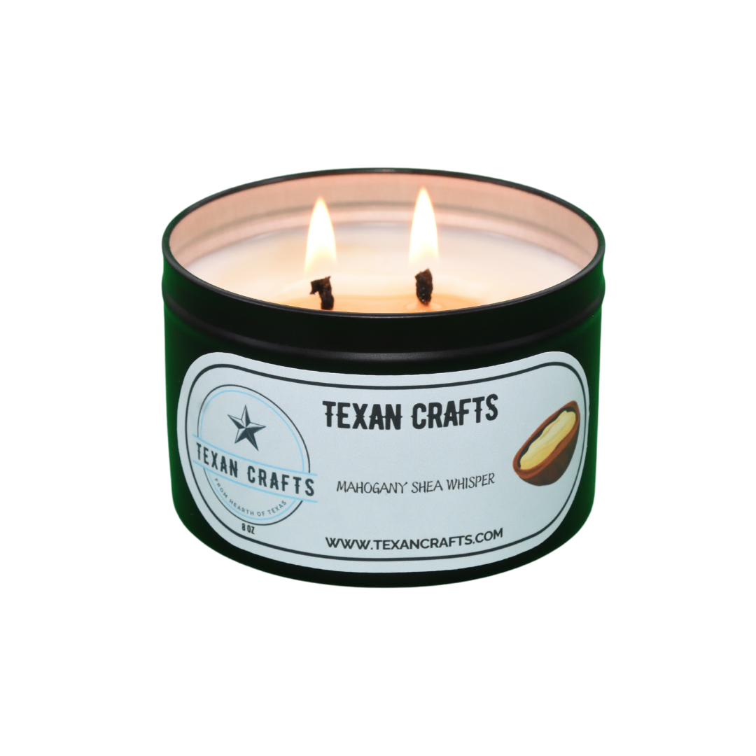 ARTin Mahogany Shea Soy Wax Candle