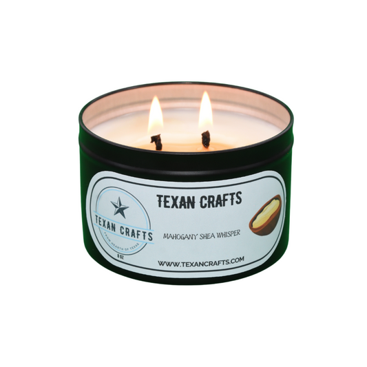 ARTin Mahogany Shea Soy Wax Candle