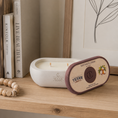 Load image into Gallery viewer, Alma Driftwood Cream hand-cast stone soy candle by Texan Crafts
