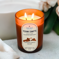 Load image into Gallery viewer, Candlelight Classics Cinnamon Vanilla Delight Soy Wax Candle
