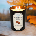 Load image into Gallery viewer, Midnight Elegance Cozy Coffee Haven Soy Wax Candle
